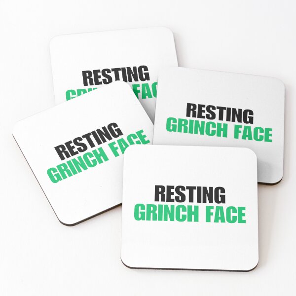 Item preview, resting grinch face designed and sold by MiaMade.
