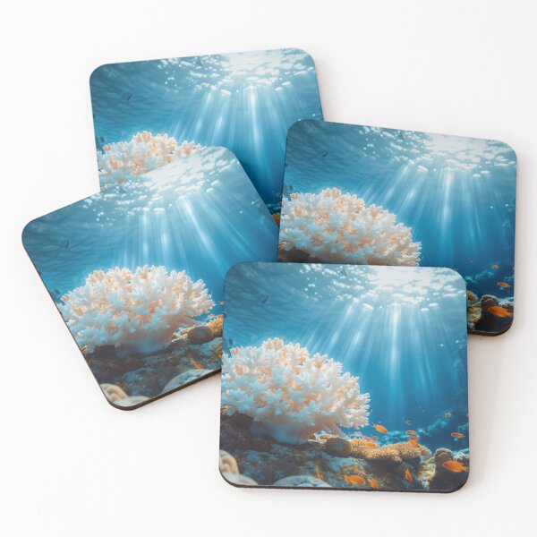 Item preview, Marine - Ivory Bush Coral designed and sold by KootenayDesigns.