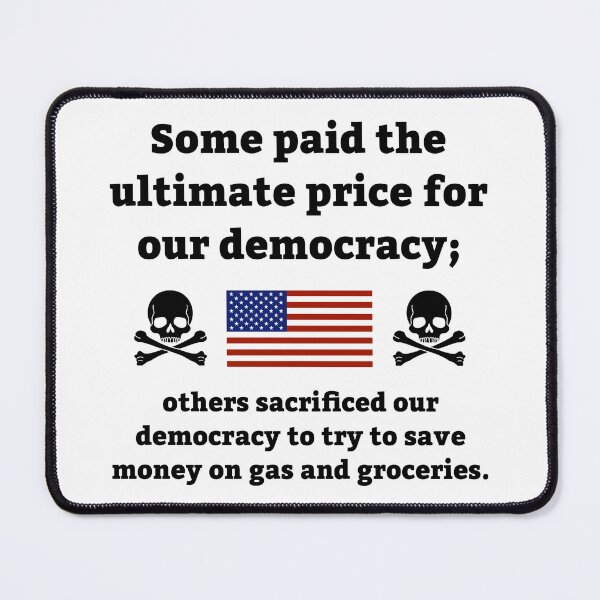 Item preview, Gas, groceries and the cost of freedom designed and sold by Rachel the Artist .
