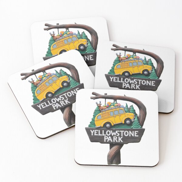 Artikelvorschau, Yellowstone Park-Straßenschild entworfen und verkauft von VladisWorld.
