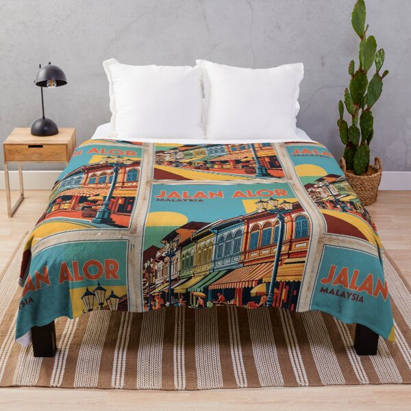 Item preview, Jalan Alor Malaysia Vintage Travel Tourism designed and sold by TravelersGems.