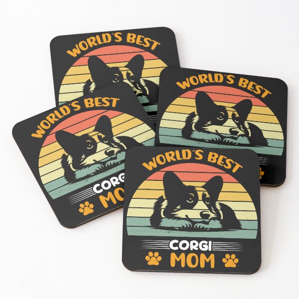 Item preview, Korgi Dog World's Best Corgi Mom designed and sold by Digitayaa.