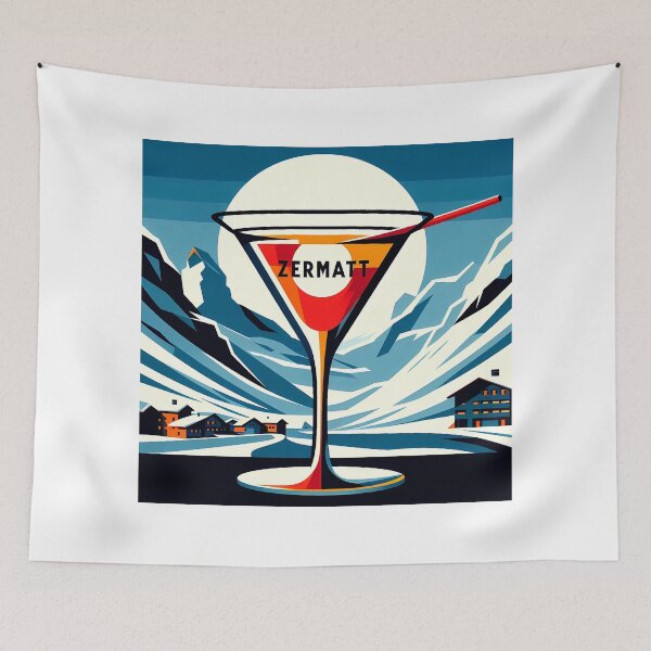 Item preview, Zermatt Ski Resort in Switzerland designed and sold by OzzFrequency.