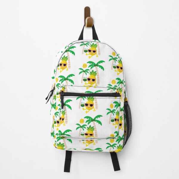 Item preview, pineapple drinking coconut water, Funny pineapple hello summer designed and sold by NoeySmiley55.