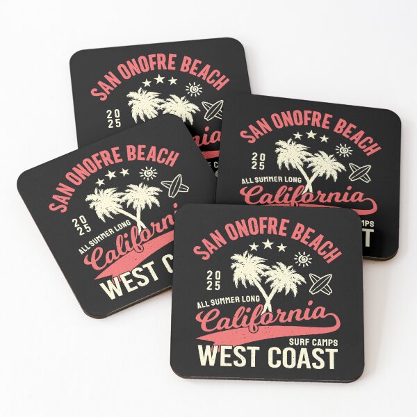 Item preview, San Onofre Beach Surf Camp Surfing San Diego County West Coast California designed and sold by eclecTEEq.