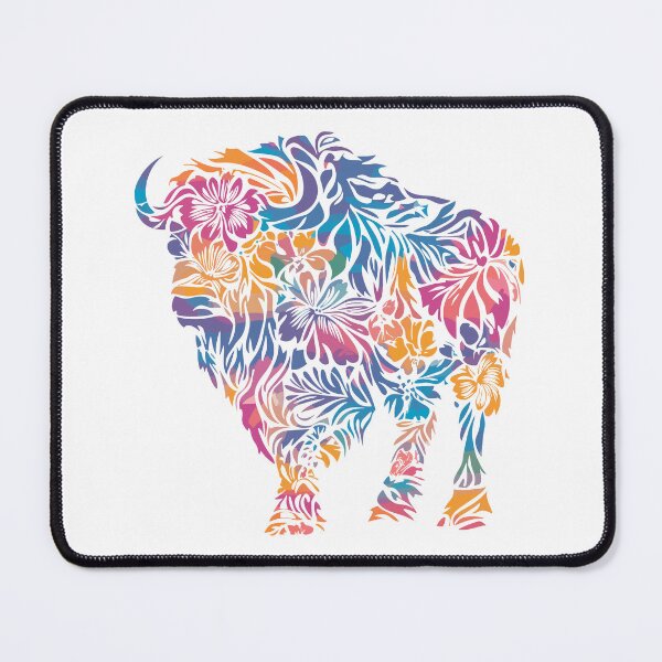 Item preview, Cute Bison Silhouette designed and sold by YalenArt.