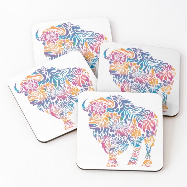 Item preview, Cute Bison Silhouette designed and sold by YalenArt.