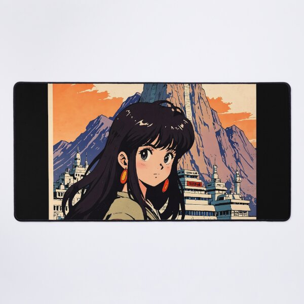 Item preview, Bishkek Kyrgyzstan Retro Anime Girl 80s Vintage Travel designed and sold by Retro-Anime9.