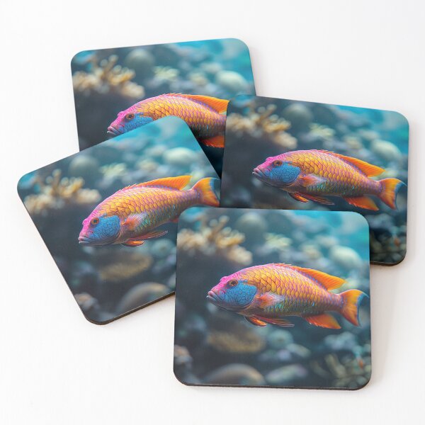Item preview, Marine - Parrotfish designed and sold by KootenayDesigns.