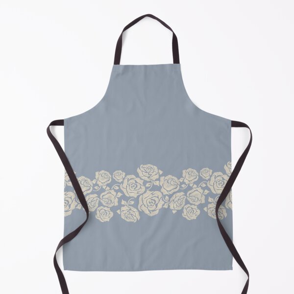 Item preview, Vintage rose on blue background  designed and sold by Hi465Creative.