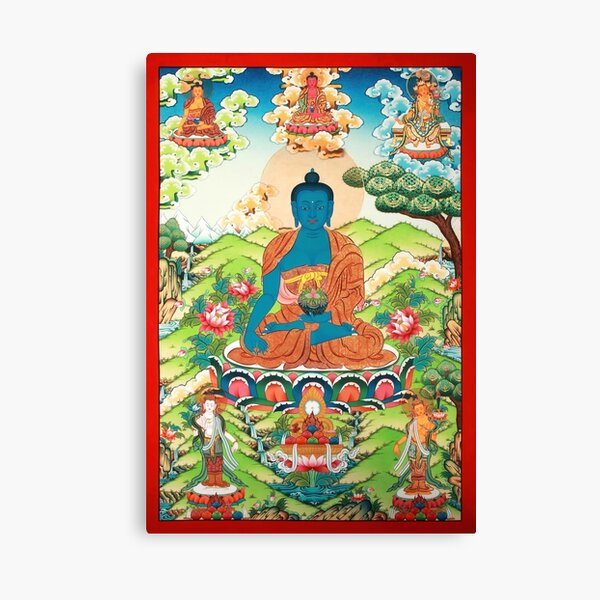 Item preview, Bhaishajyaguru Medicine Buddha Thangka designed and sold by Onodera.
