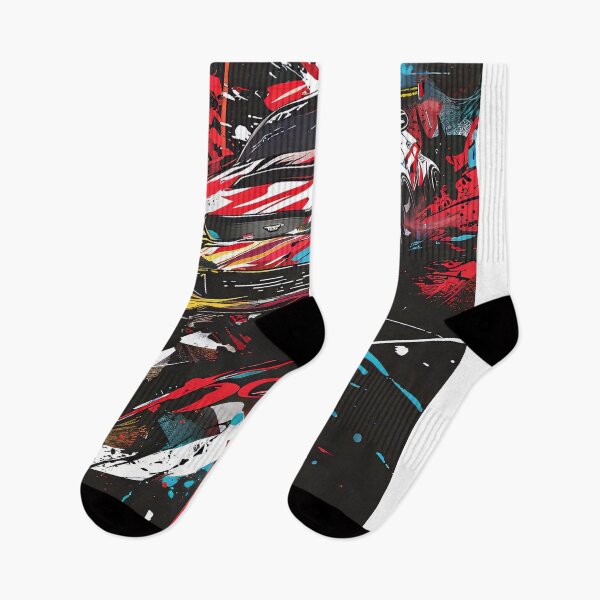 Item preview, Dynamic Cars in Vibrant Graffiti Style designed and sold by Piotrek0001.