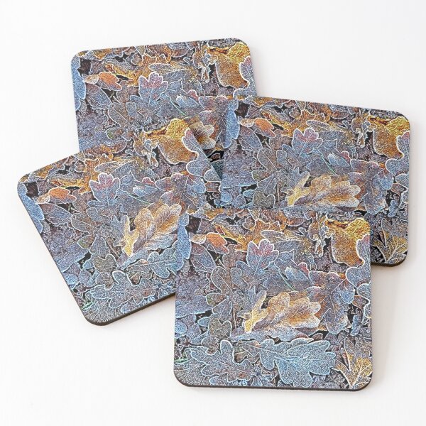 Item preview, Frosted oak leaves 2, paint effect designed and sold by paulboizot.