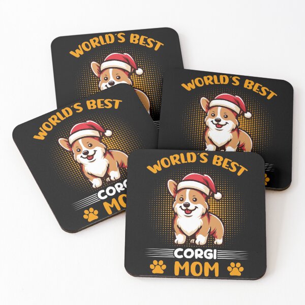 Item preview, Korgi Dog World's Best Corgi Santa Mom designed and sold by Digitayaa.