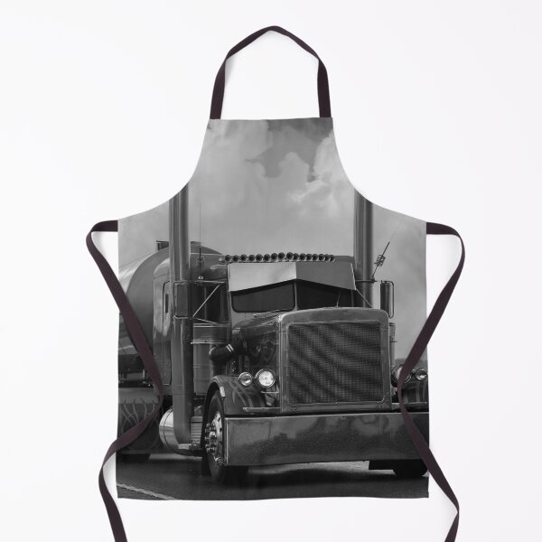 Item preview, Classic American Tanker Truck in Monochrome designed and sold by Taina Sohlman.