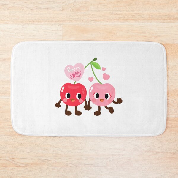 Item preview, Funny Cherry Couple Sweet Cartoon, Valentines day designed and sold by NoeySmiley55.