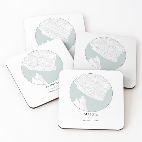 Item preview, Topography of Maputo designed and sold by JohnnysHeath.