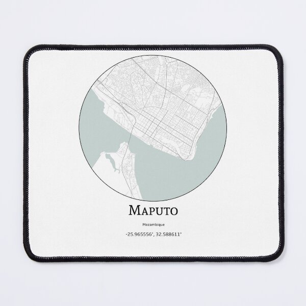 Item preview, Topography of Maputo designed and sold by JohnnysHeath.