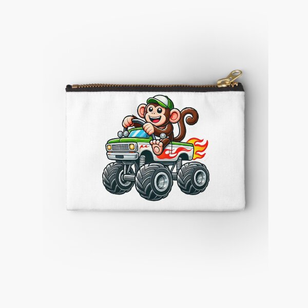 Item preview, Monster Truck Monkey designed and sold by Topratedgifts.