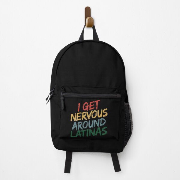 Item preview, I Get Nervous Around Latinas - A funny gift for anyone who loves Latinas and has a sense of humor! designed and sold by ZyziowskyArt.