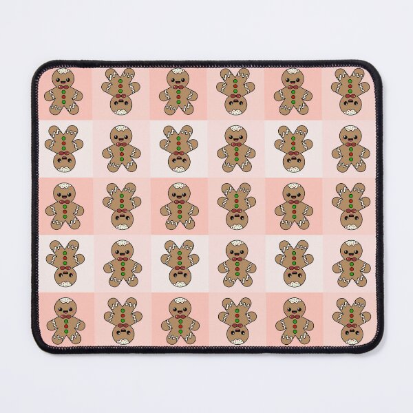 Item preview, Kawaii Gingerbread Man Pattern designed and sold by sasyall.