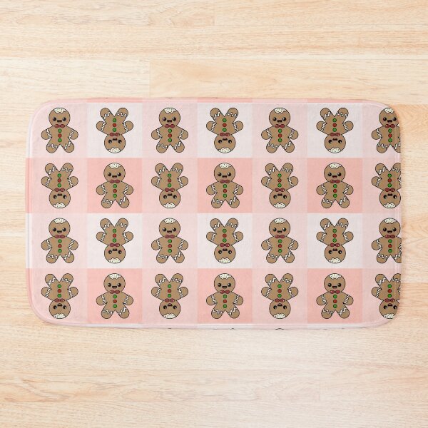 Item preview, Kawaii Gingerbread Man Pattern designed and sold by sasyall.