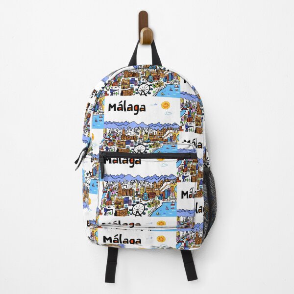 Item preview, Malaga, Spain designed and sold by Traveldrawings.