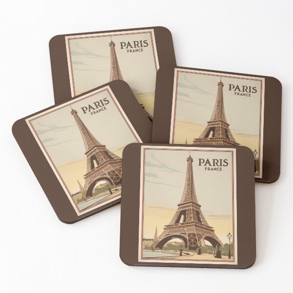 Item preview, A Vintage Travel Illustration of Paris - France designed and sold by GoodOldVintage.