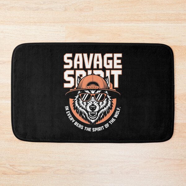 Item preview, Savage Spirit Cool Wolf Design designed and sold by GesparHouse.