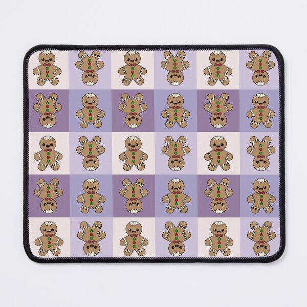 Item preview, Kawaii Gingerbread Man Pattern designed and sold by sasyall.