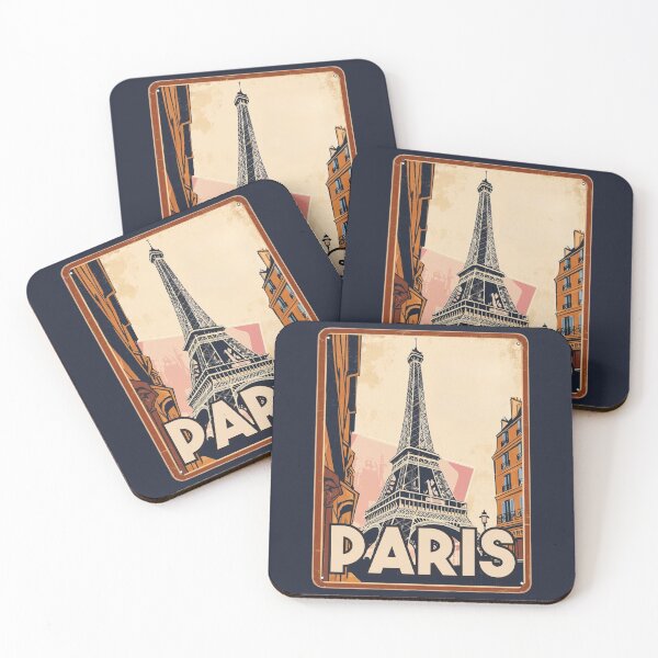 Item preview, A Vintage Travel Illustration of Paris - France designed and sold by GoodOldVintage.