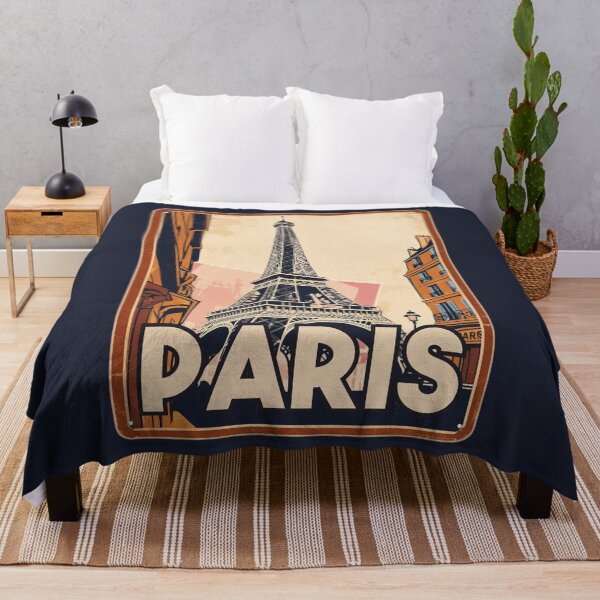 Item preview, A Vintage Travel Illustration of Paris - France designed and sold by GoodOldVintage.