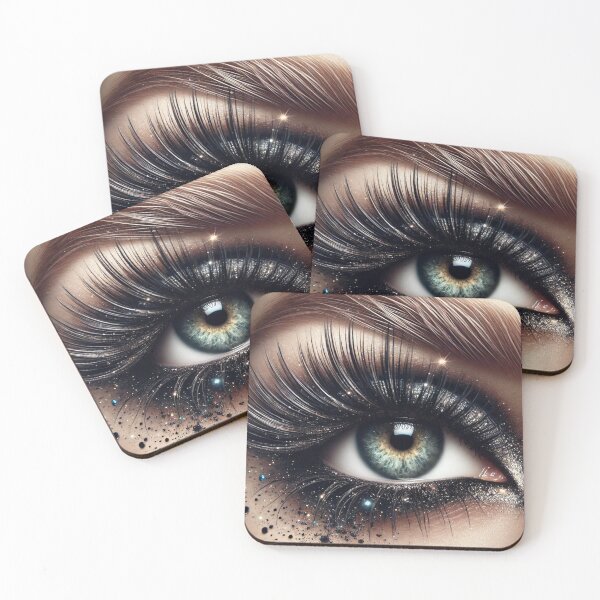 Item preview, High Fashion Eye Art – Dark and Elegant designed and sold by Catsmoment.
