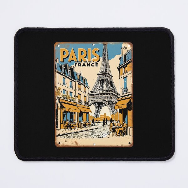 Item preview, A Vintage Travel Illustration of Paris - France designed and sold by GoodOldVintage.