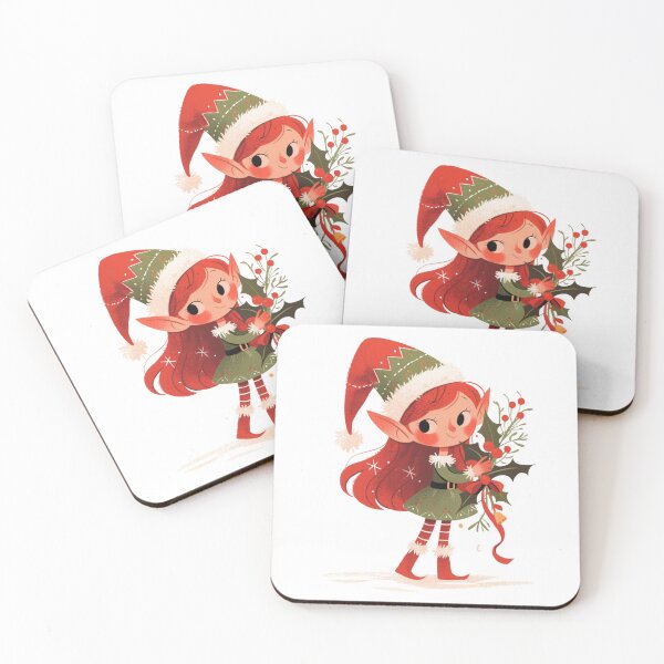 Item preview, Cute Christmas elf designed and sold by MendaciousMina.