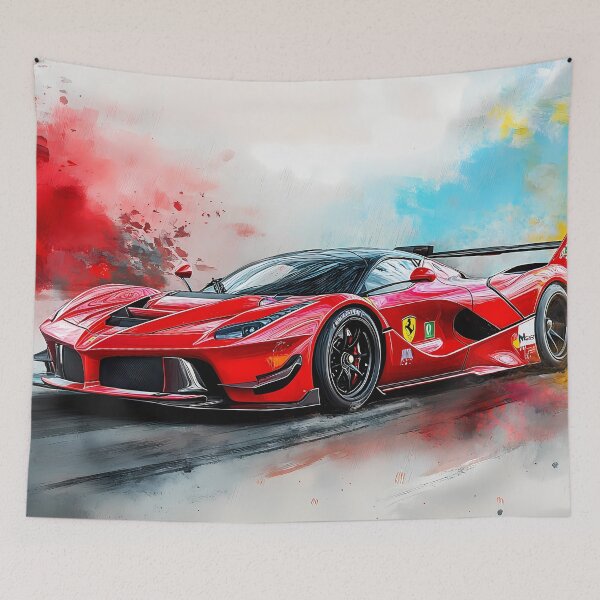 Item preview, Red Ferrari FXX K V designed and sold by AutoPopStudio.