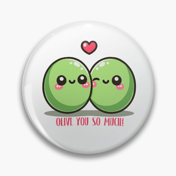 Item preview, Olive You So Much Cute Olives designed and sold by BerryTeeShop.