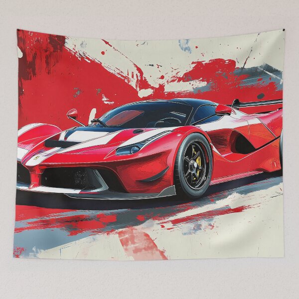 Item preview, Red Ferrari FXX K VII designed and sold by AutoPopStudio.