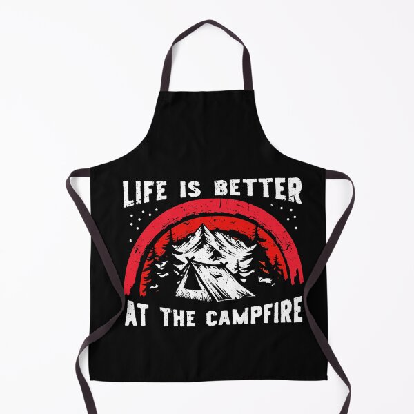Item preview, Life is better at the campfire , camping tent t shirt vintage retro design designed and sold by spaceopy.