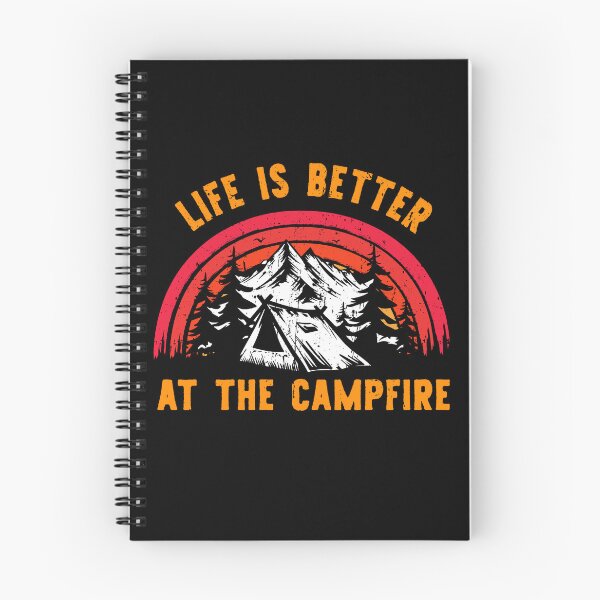 Item preview, Life is better at the campfire , camping tent t shirt vintage retro design designed and sold by spaceopy.
