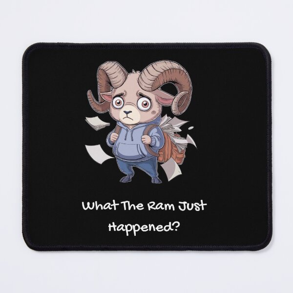Item preview, What the Ram Just Happened? designed and sold by HexaDaisy.