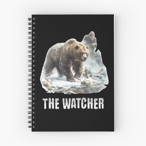 Item preview, Mystic Encounter - Grizzly and Sasquatch in Alaska designed and sold by OwlWorks.