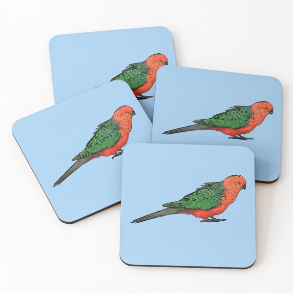 Item preview, Australian King-Parrot Black Alternate Design  designed and sold by designsasstultd.