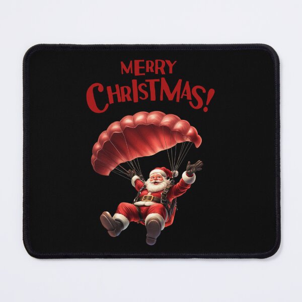 Item preview, Merry Christmas Skydiving Santa 2 designed and sold by Designed-By-KC.