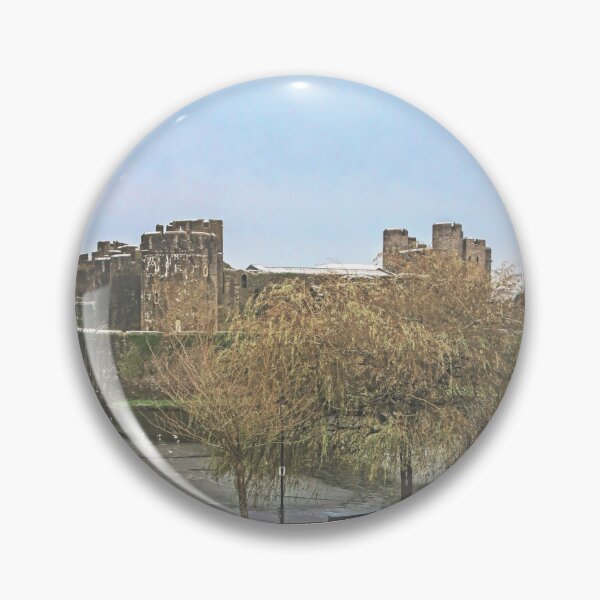 Item preview, A Winter's Day at Caerphilly Castle designed and sold by IanWL.