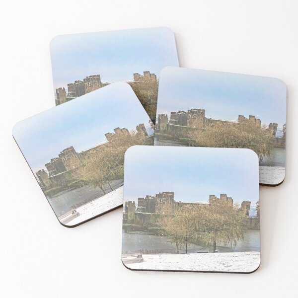Item preview, A Winter's Day at Caerphilly Castle designed and sold by IanWL.