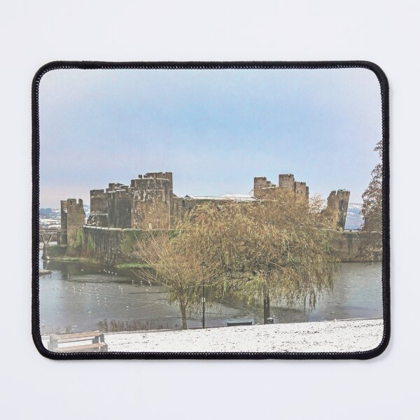 Item preview, A Winter's Day at Caerphilly Castle designed and sold by IanWL.