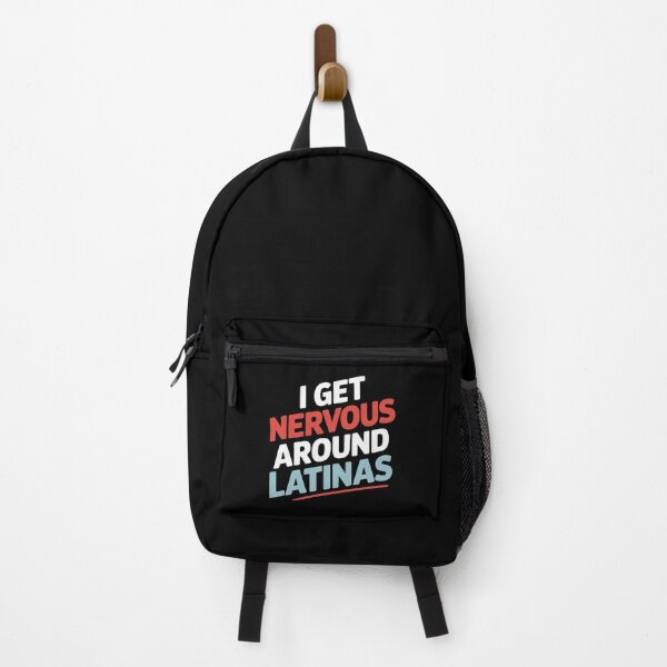 Item preview, I Get Nervous Around Latinas - A funny gift for anyone who loves Latinas and has a sense of humor! designed and sold by ZyziowskyArt.