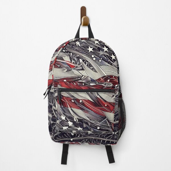 Item preview, Stars and Stripes Forever: A Patriotic American Flag Design designed and sold by RevGens.