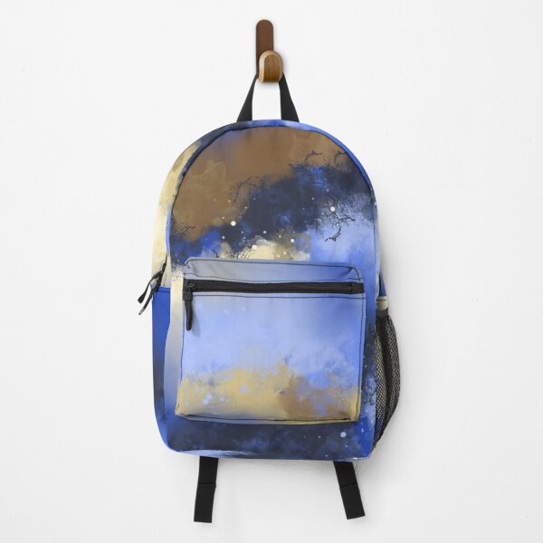 Item preview, Mr. Blue Sky - Blue Yellow Brown Abstract designed and sold by Joey Santiago.